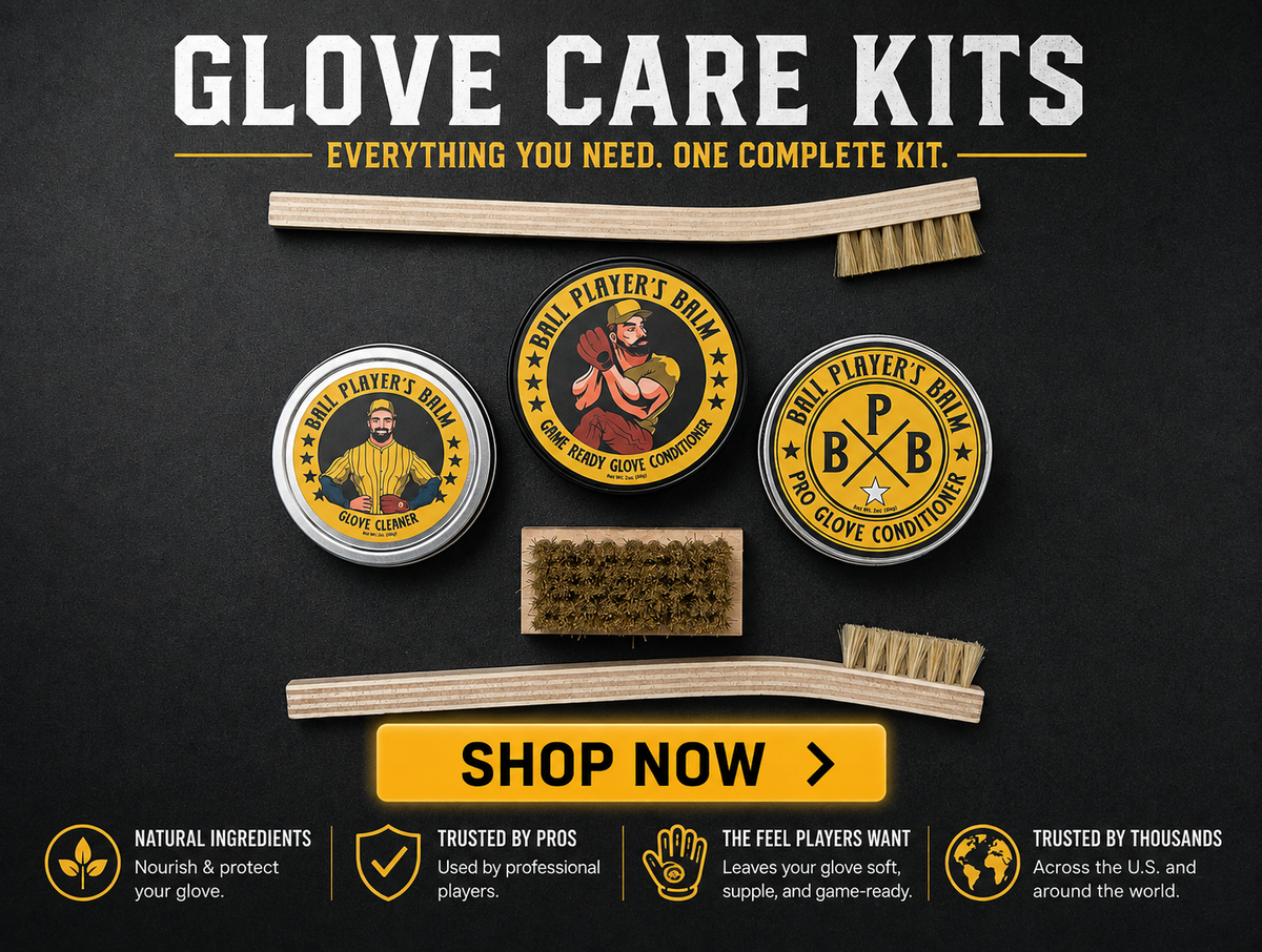 Ball Player's Balm Baseball Glove Care Kits
